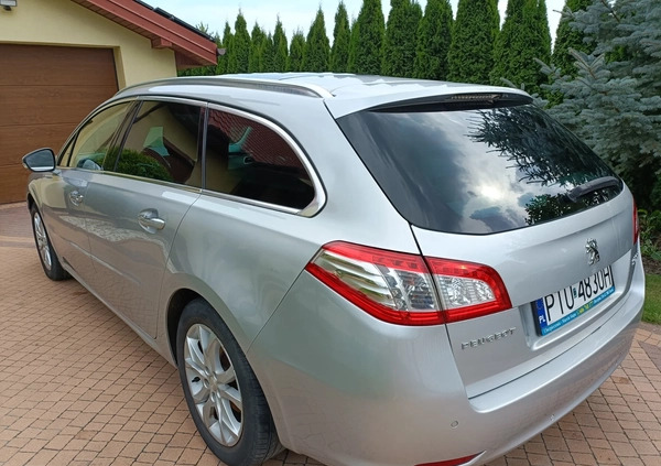 Peugeot 508 cena 38900 przebieg: 151400, rok produkcji 2014 z Turek małe 704